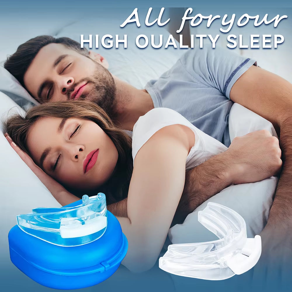 Adjustable anti Snoring Bruxism Mouth Guard Anti-Snoring Mouthpiece Improve Sleep Teeth Bruxism Sleeping Devices Snoring Stopper
